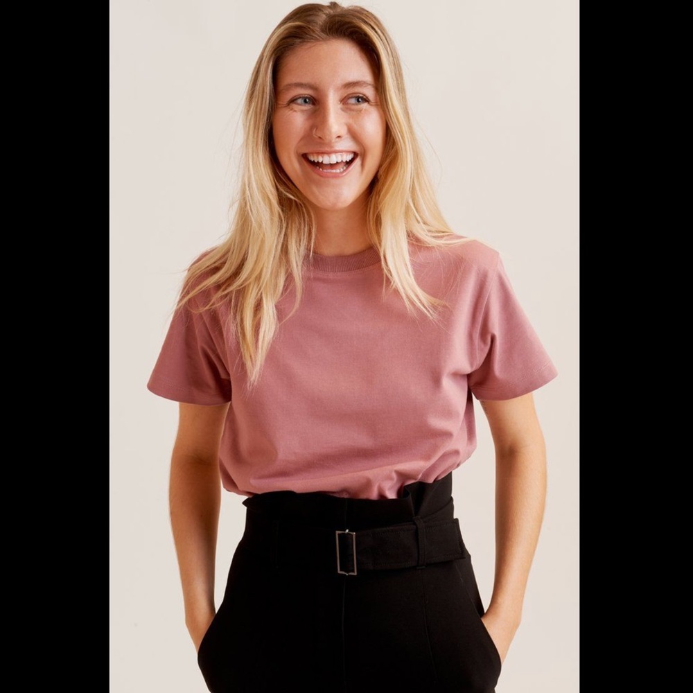 KOTN Band Tee in Mauve